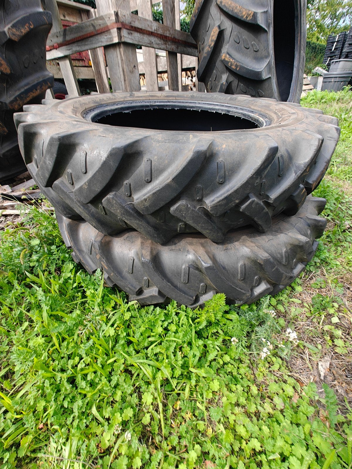 Tractor banden, Ophalen