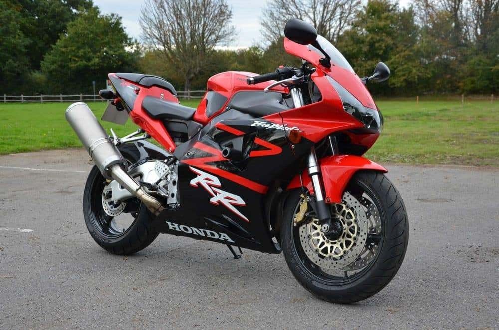honda cbr 954 FIREBLADE sc50 motorblok wielen uitlaat, Motoren, Ophalen, Gebruikt
