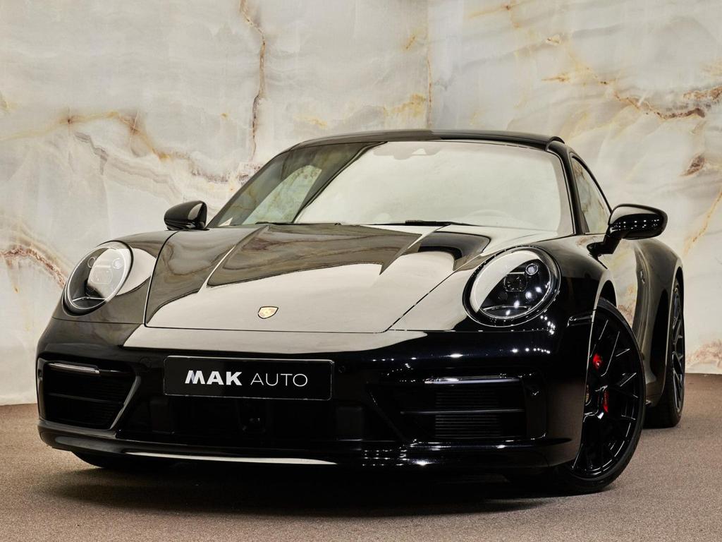 Porsche 992 3.0 Carrera 4S, Blu Eye, SportDesign, schuifdak,, Auto's, Porsche, Automaat, Zwart, Zwart, Bedrijf