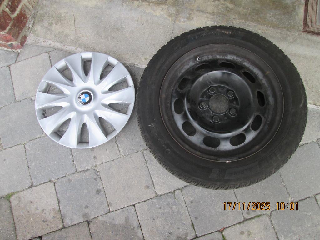 Winterbanden met velgen voor BMW, Auto-onderdelen, Banden en Velgen, Ophalen, Gebruikt, 16 inch, Band(en)