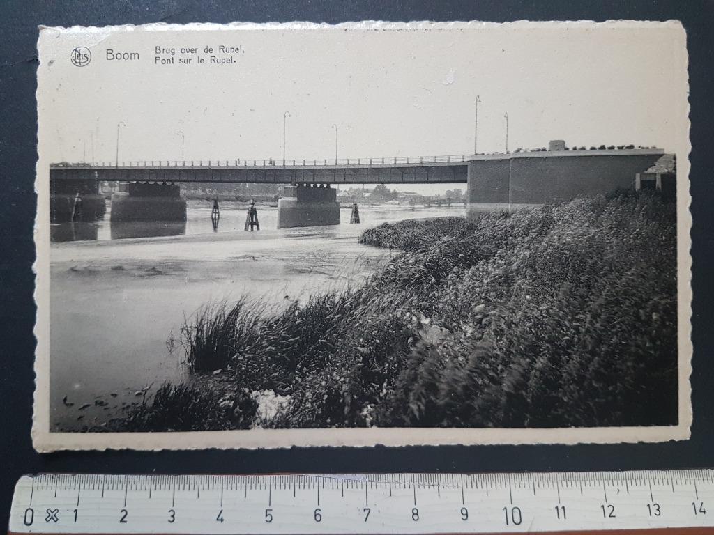 Postkaart Boom Brug over de Rupel, Enlèvement ou Envoi, 1940 à 1960, Non affranchie, Anvers