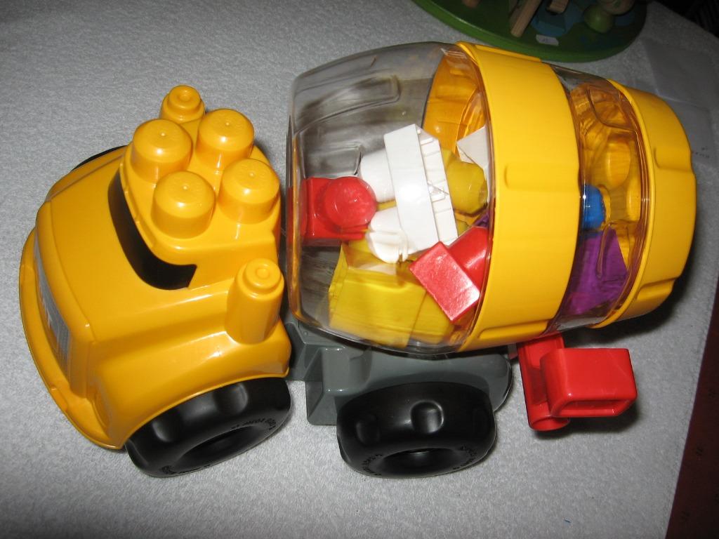 betonmixer mega blokken, Kinderen en Baby's, Ophalen, Zo goed als nieuw