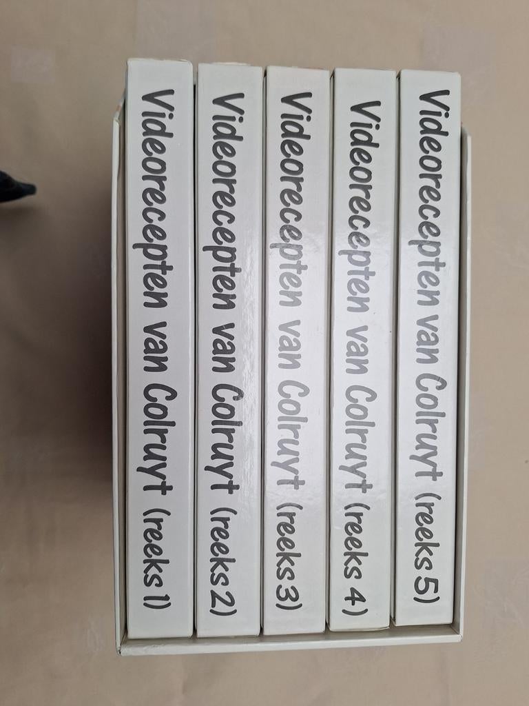 Videorecepten van colruyt complete reeks, Comme neuf, Enlèvement, Autres régions, Autres types