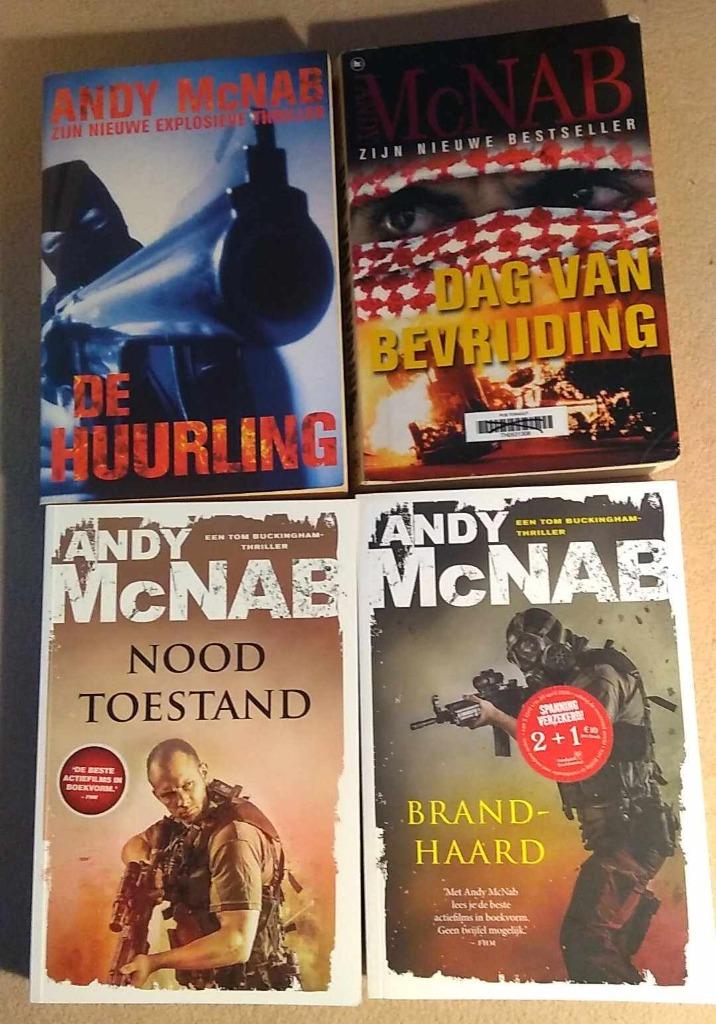 boeken van Andy McNab, Ophalen of Verzenden, Andy McNab