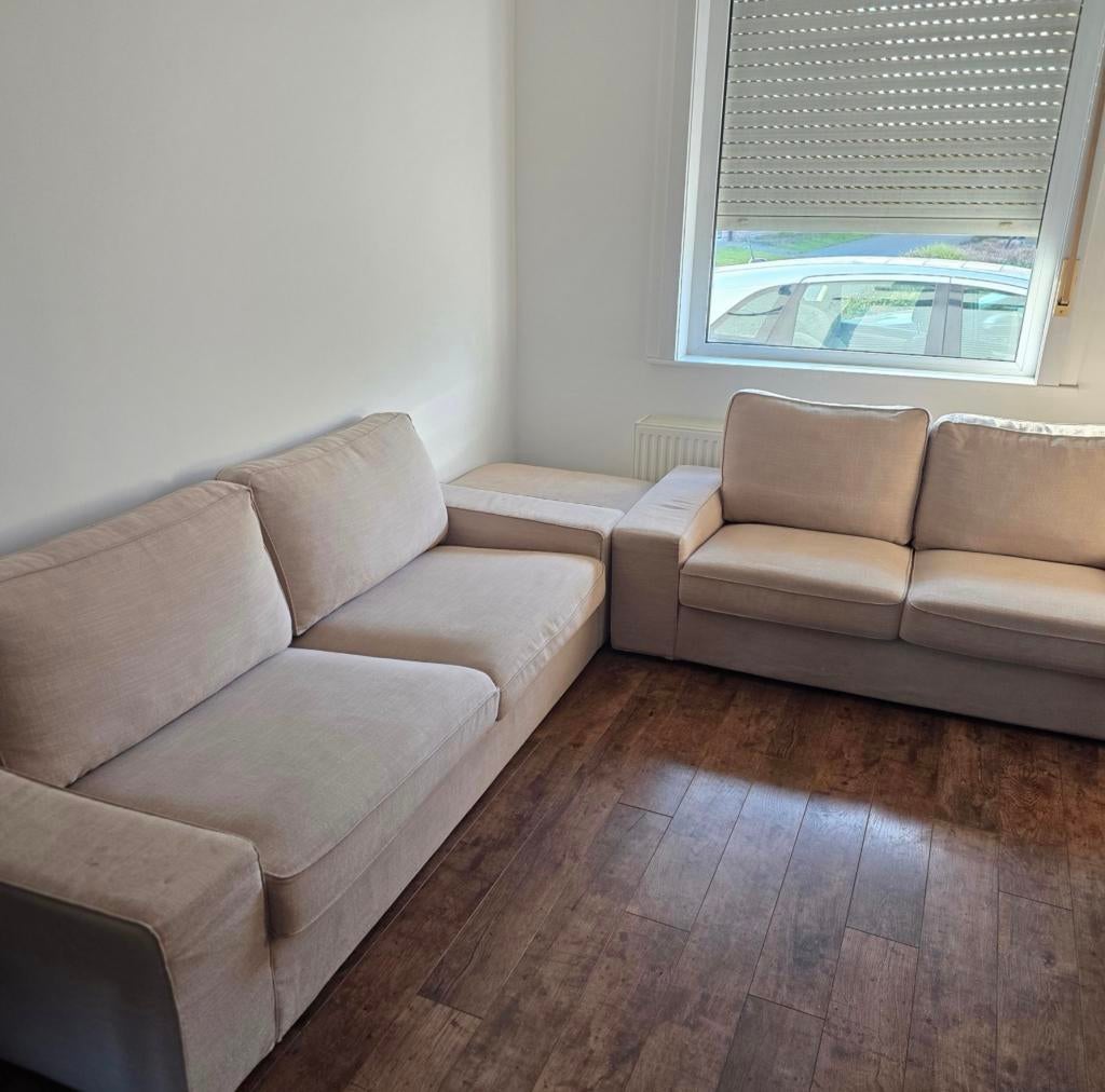 Canapé kivik salon complet, Ophalen, Zo goed als nieuw
