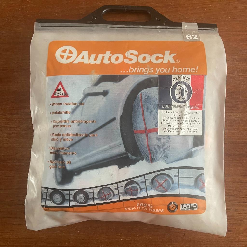 Autosock - 62 - Antislipvoorzieningen voor banden - niew, Ophalen of Verzenden, Nieuw