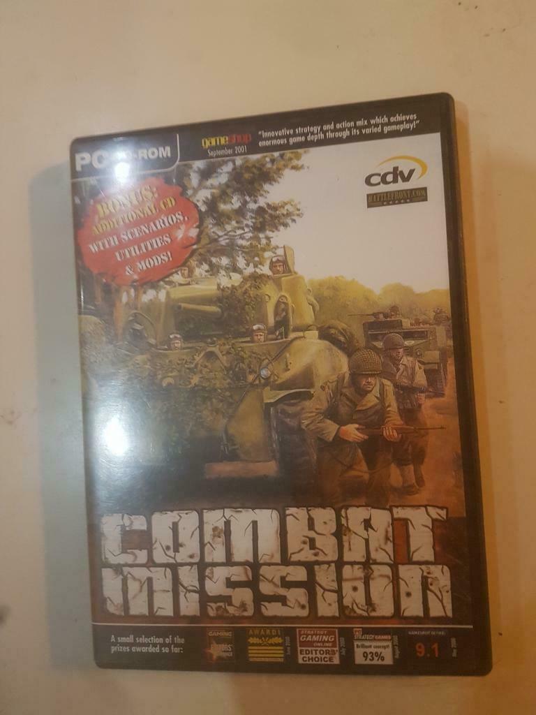 PC CD-Rom Combat Mission, Ophalen of Verzenden, Gebruikt