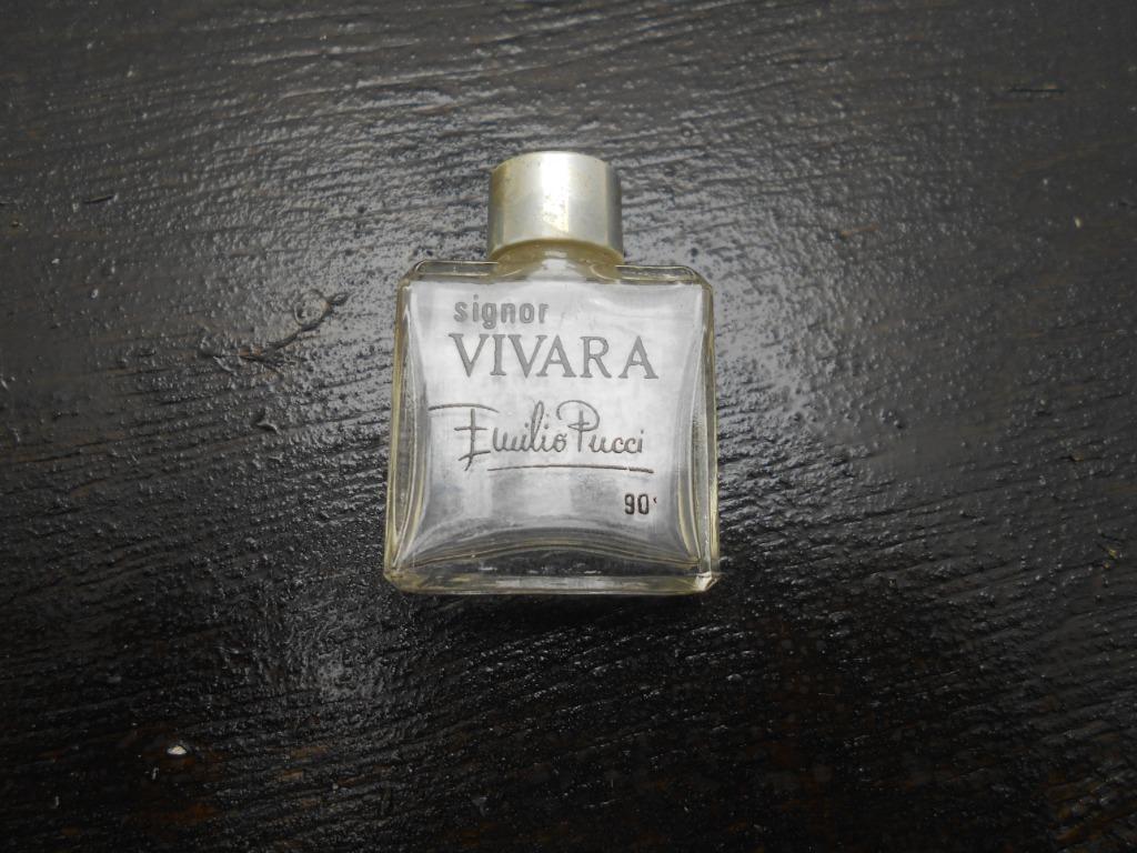 flacon à parfum miniature Signor Vivara Emilio Pucci, Ophalen of Verzenden, Gebruikt, Miniatuur