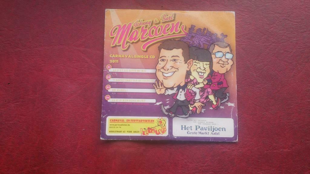 Carnaval aalst johnny & bart marcoen carnaval single cd 2011, CD & DVD, CD Singles, Enlèvement ou Envoi