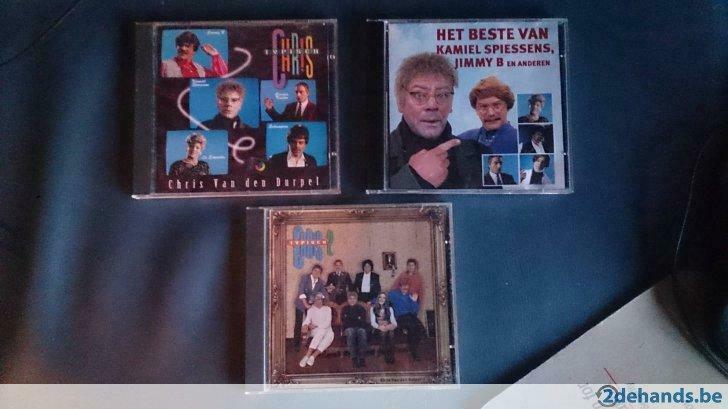 Typisch chris cd's / kamoel spiessens / jimmy b cd's, Ophalen of Verzenden