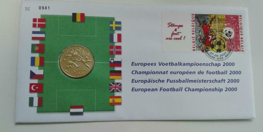 timbre - CHAMPIONNAT D'EUROPE DE FEELBALL 2000, Enlèvement ou Envoi, Autres types