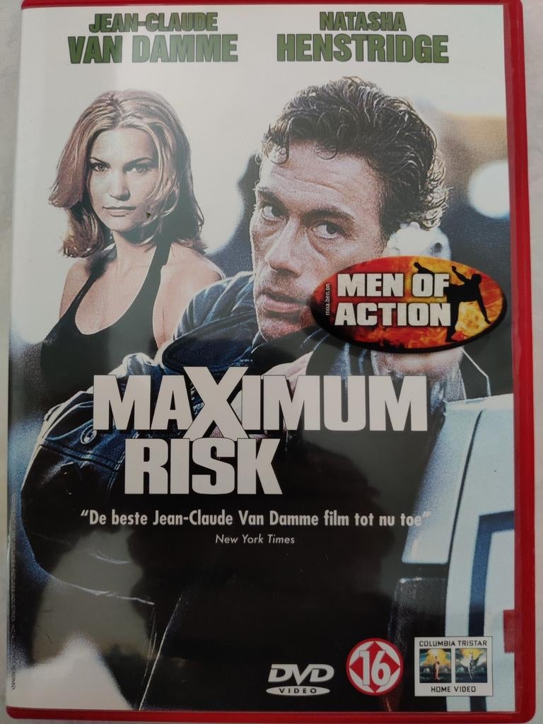 Maximum Risk (1997) (Jean-Claude Van Damme) DVD, Enlèvement ou Envoi, Comme neuf
