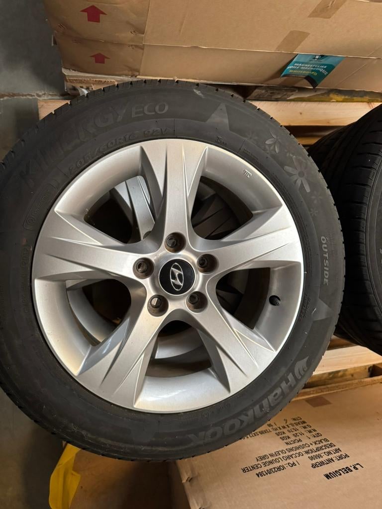 winterbanden met velg 205/60R 16, Auto-onderdelen, Banden en Velgen, Gebruikt, 16 inch, Banden en Velgen, Personenwagen