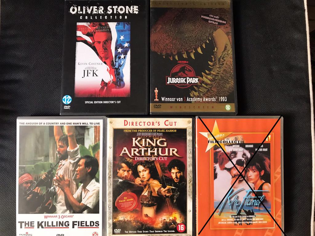 DVD Films J-K 1 euro per DVD, Ophalen, Gebruikt