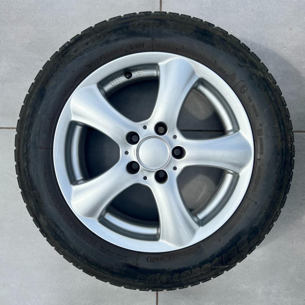 Mercedes velgen met winterbanden, Auto-onderdelen, Banden en Velgen, Ophalen, Winterbanden, Banden en Velgen