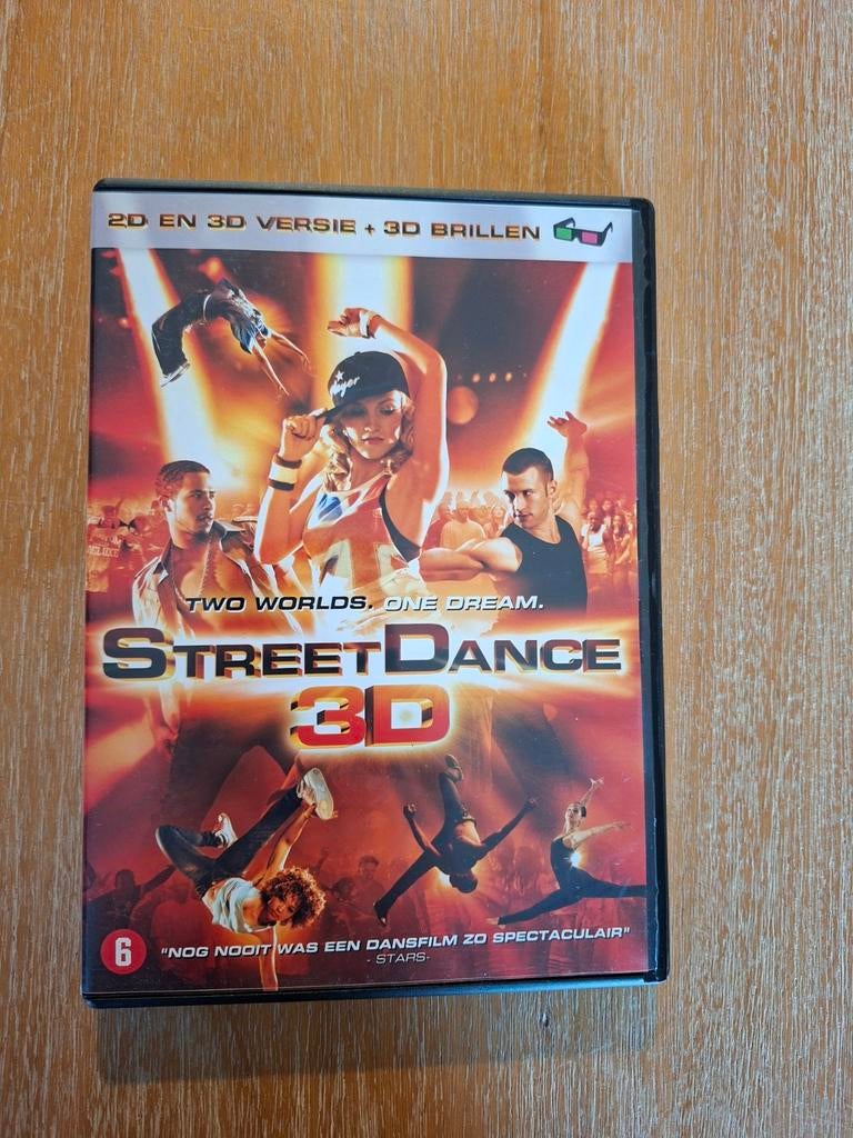 Dvd Streetdance 3D +  2 brillen, À partir de 6 ans, Enlèvement, Comme neuf