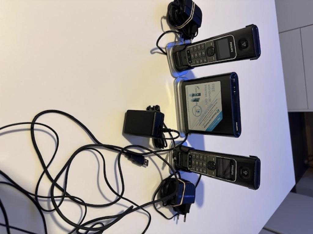 Philips Dual Phone VoIP 4332S/21, Enlèvement, Comme neuf, Téléphone