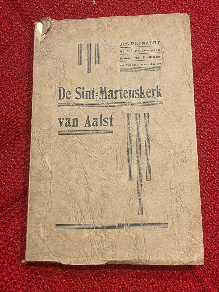 Oud boek Aalst De Sint-Martenskerk 1941, Enlèvement