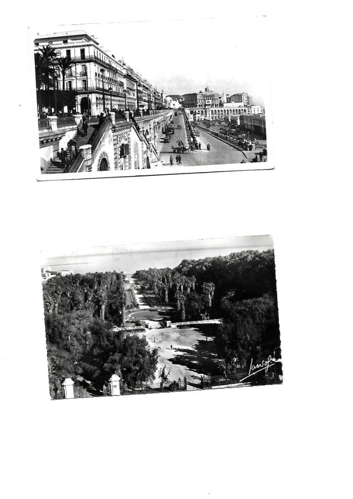 Cartes Postales d'ALGERIE ( avant 1962 ), Envoi, 1940 à 1960, Affranchie