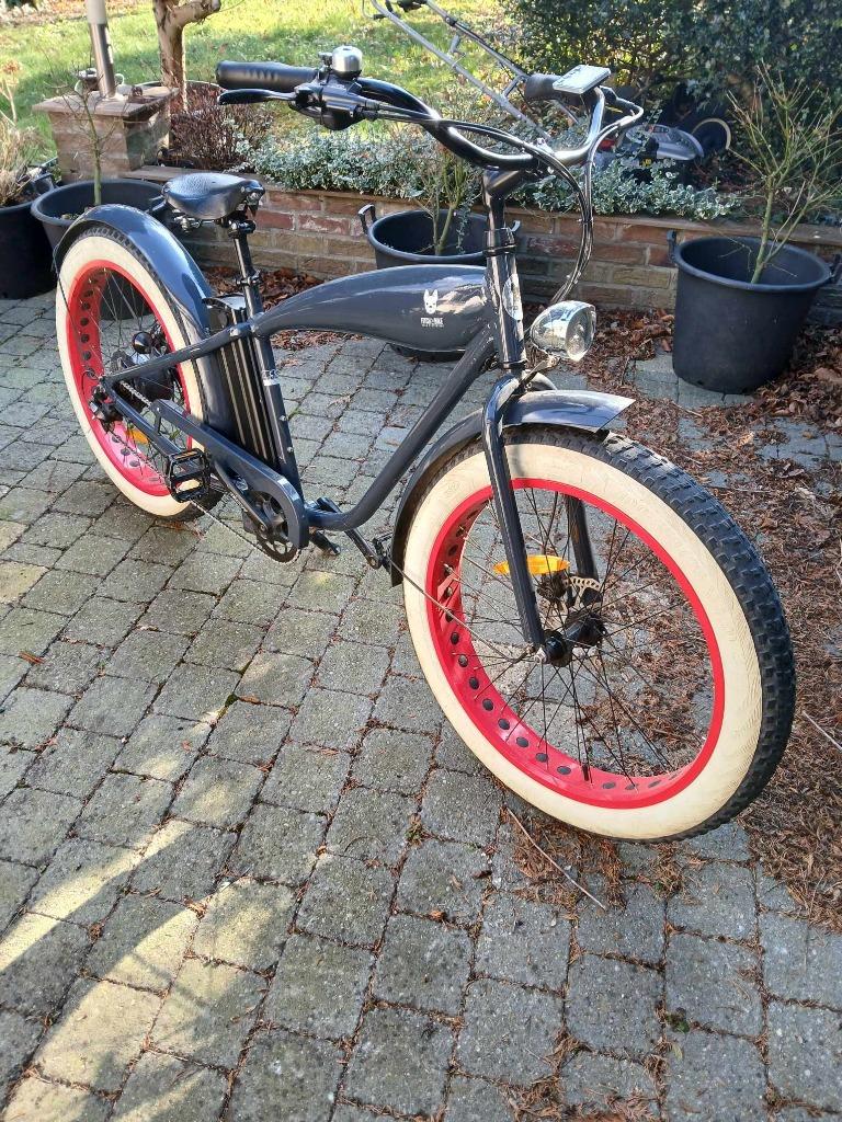 FITCH BIKE - TANKMODEL - ELEKTRISCHE FIETS, Ophalen, Zo goed als nieuw, Overige merken, Versnellingen