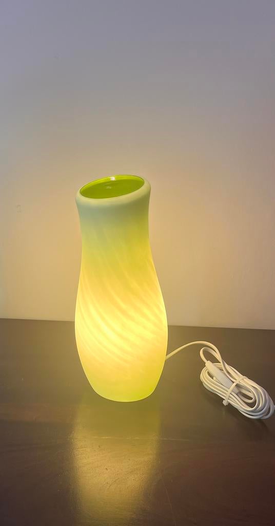 Vintage glazen ikea lamp Mylonit, Ophalen of Verzenden, Huis en Inrichting