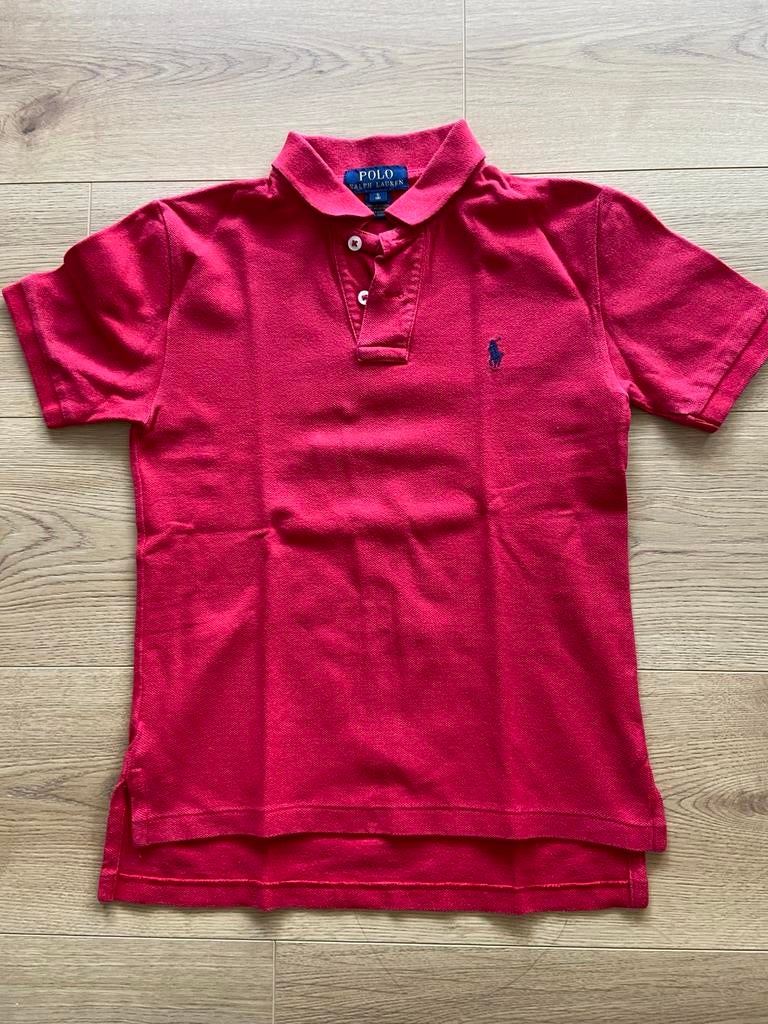 Polo Ralph Lauren enfant rouge CM taille 8 US, Enlèvement, Utilisé