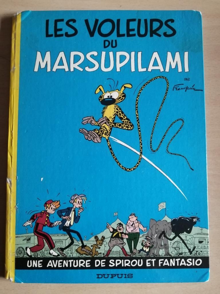 BD Spirou et Fantasio 5b1968 Les voleurs du Marsupilami, Livres, Une BD, Enlèvement ou Envoi, Franquin