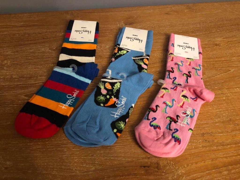 3 paar Happy Socks sokken - Nieuw, Sokken en Kniesokken, Overige kleuren, Nieuw, Overige maten