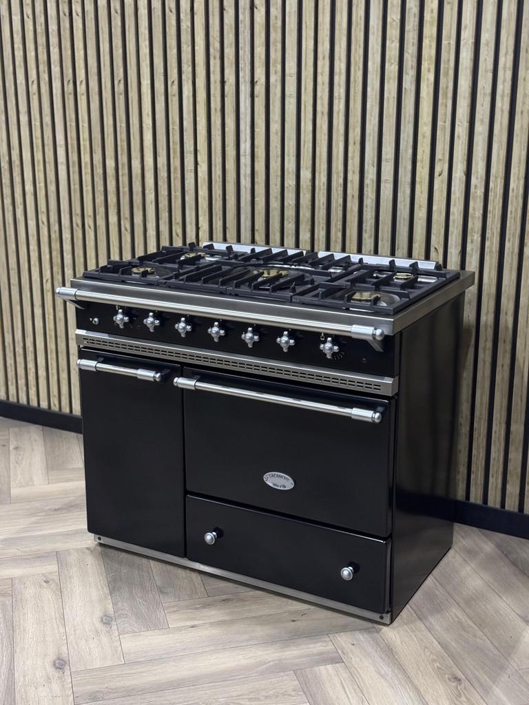 Luxe Lacanche Fornuis zwart TOPSTAAT + GASOVEN, Elektronische apparatuur, Fornuizen, Ophalen of Verzenden