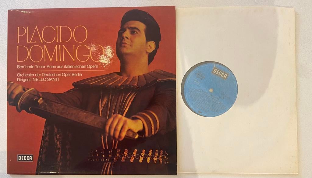 Lp Placido Domingo Berühmte Tenor-Arien Ital. Opern NM, Enlèvement ou Envoi, Comme neuf