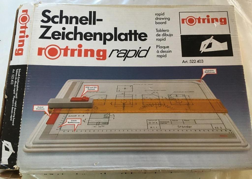 Tekenplaat Rotring rapid, Ophalen, Zo goed als nieuw