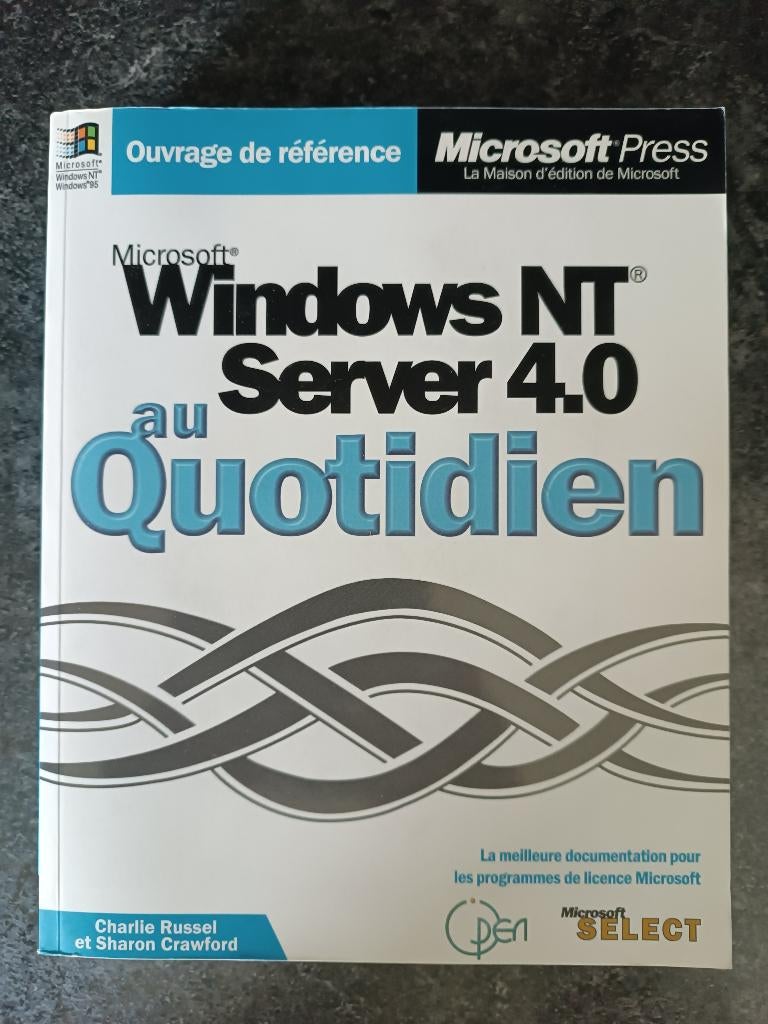Vintage handboek voor Windows NT Server 4.0, Computers en Software, Ophalen of Verzenden, Gebruikt, Windows
