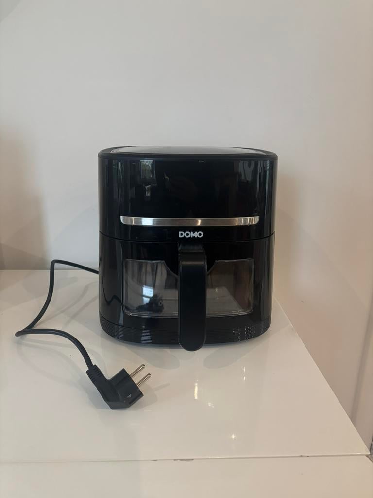 Domo Airfryer 4L avec écran tactile très bon état peu utilis, Ophalen of Verzenden, Zo goed als nieuw, Airfryer