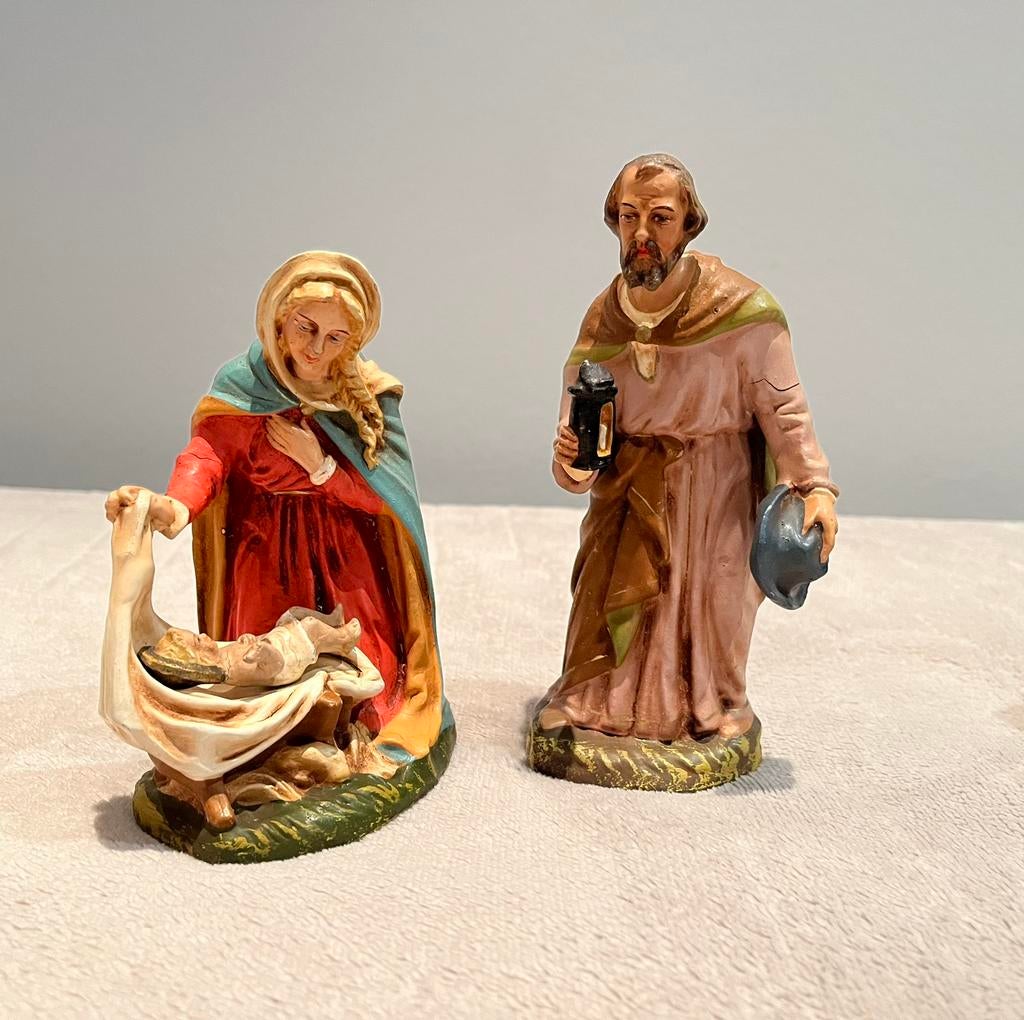 Kerstbeelden, Ophalen