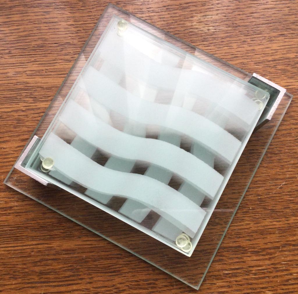 Glazen onderzetters, Huis en Inrichting, Woonaccessoires | Onderzetters, Ophalen of Verzenden