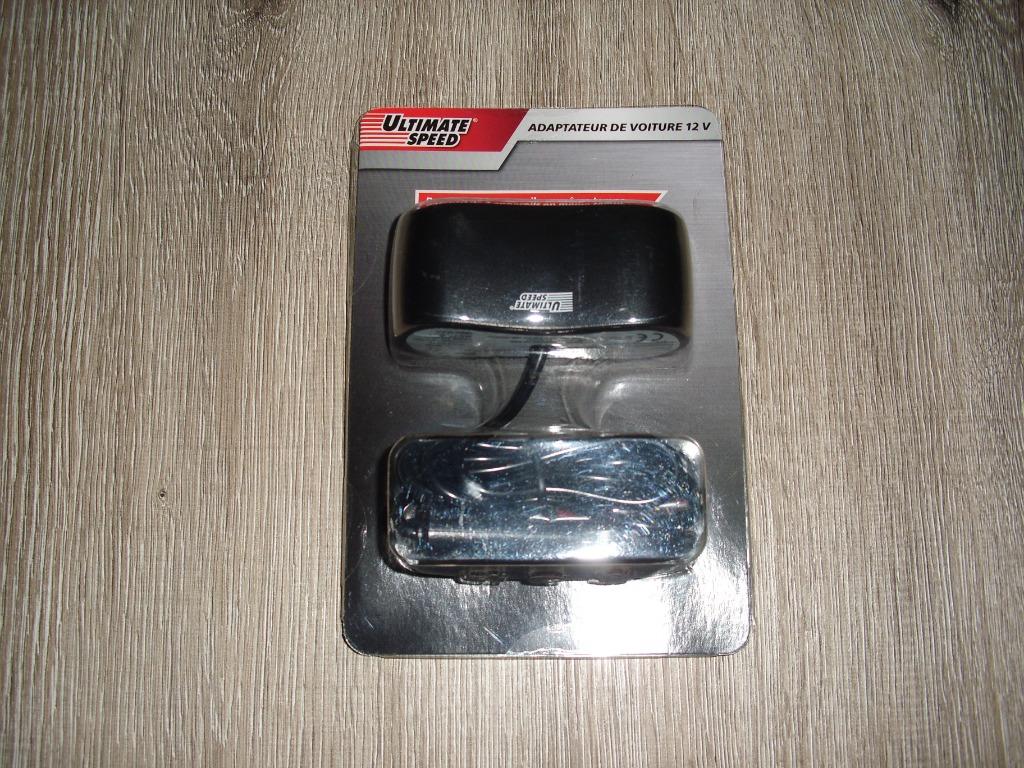 adapter 12v voor motorvoertuigen, Autos : Divers, Accessoires de voiture, Neuf, Enlèvement ou Envoi