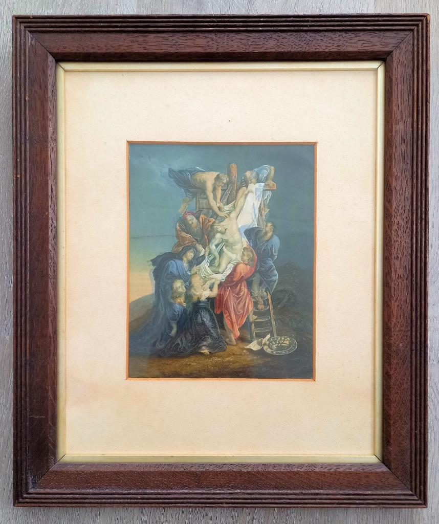 Baxter ets THE DESCENT FROM THE CROSS, Antiek en Kunst, Ophalen of Verzenden