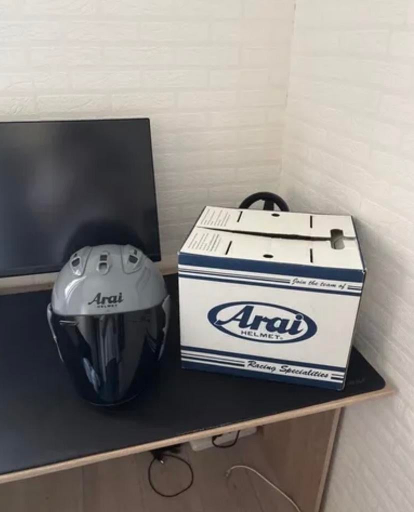 Cassque Arai Szr Vas Grey modern, Enlèvement ou Envoi, XL, Arai