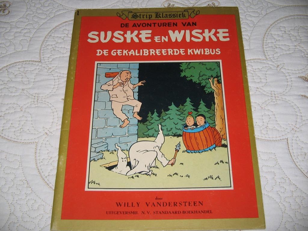 Suske en Wiske : De gekalibreerde kwibus, Boeken, Eén stripboek, Verzenden, Zo goed als nieuw