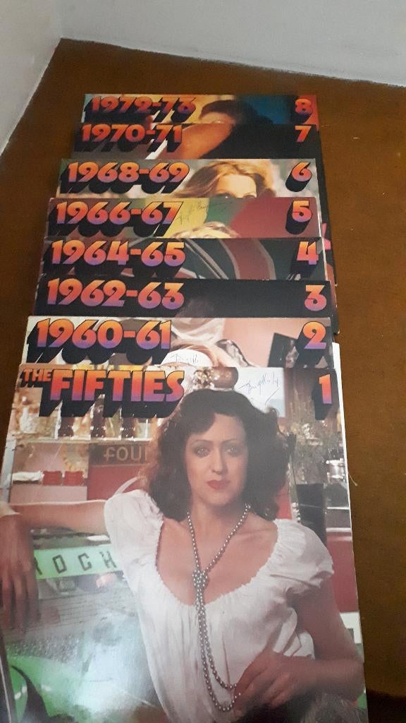 Verzamel box LP's Golden Hitparade, Enlèvement, Utilisé