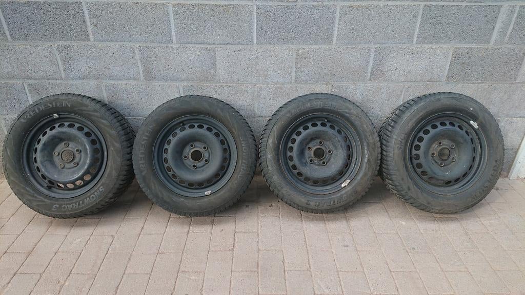 Stalen velgen 5x112 nieuwe winterset, Ophalen, Nieuw, Audi