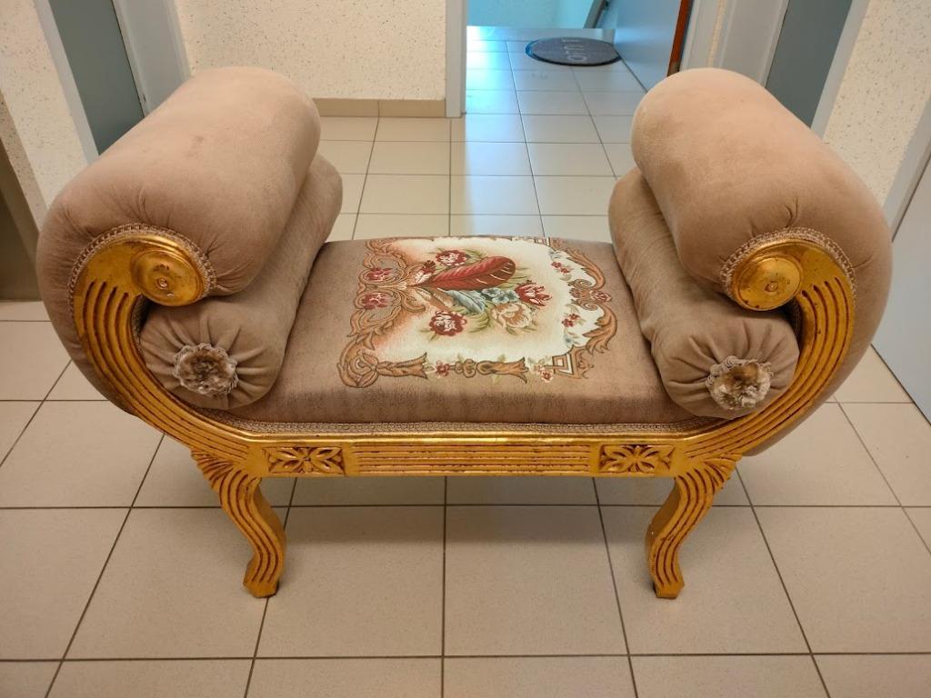 Decoratie Bankje, Ophalen