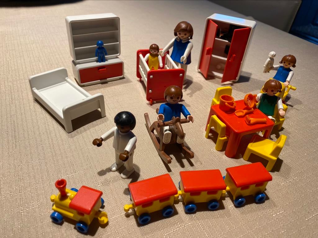 VINTAGE - Playmobil - Kinderkamer - set 3290, Ophalen of Verzenden, Gebruikt