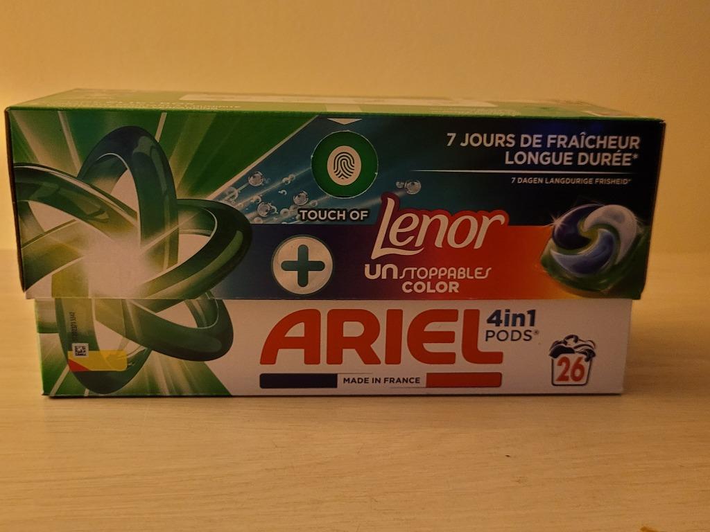 Ariel Pods Unstoppables 4-en-1 Color 26 pods, Huis en Inrichting, Schoonmaakartikelen, Ophalen of Verzenden, Schoonmaakmiddel