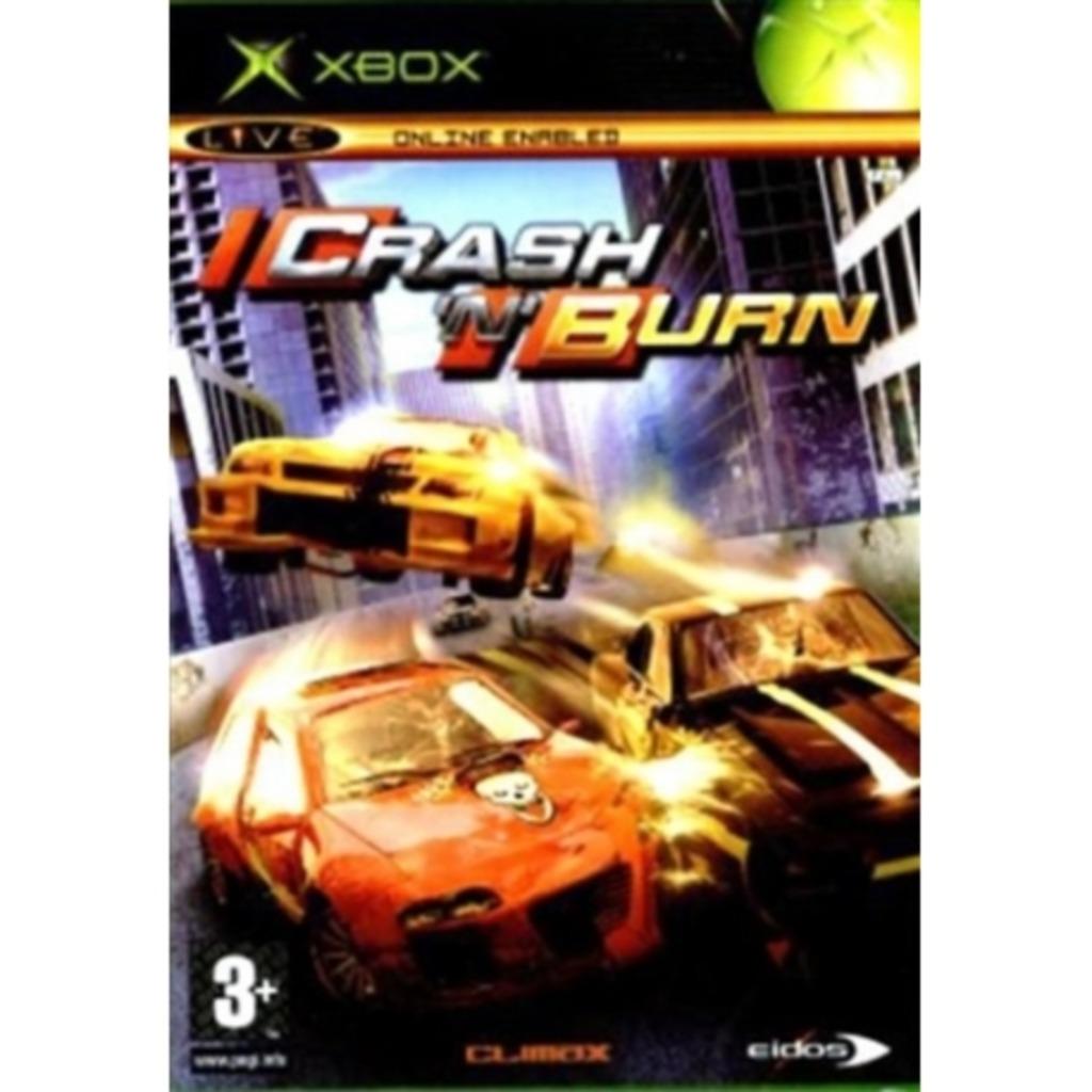 Crash N Burn, Consoles de jeu & Jeux vidéo, Jeux | Xbox Original, Enlèvement ou Envoi, 1 joueur, Course et Pilotage, Utilisé