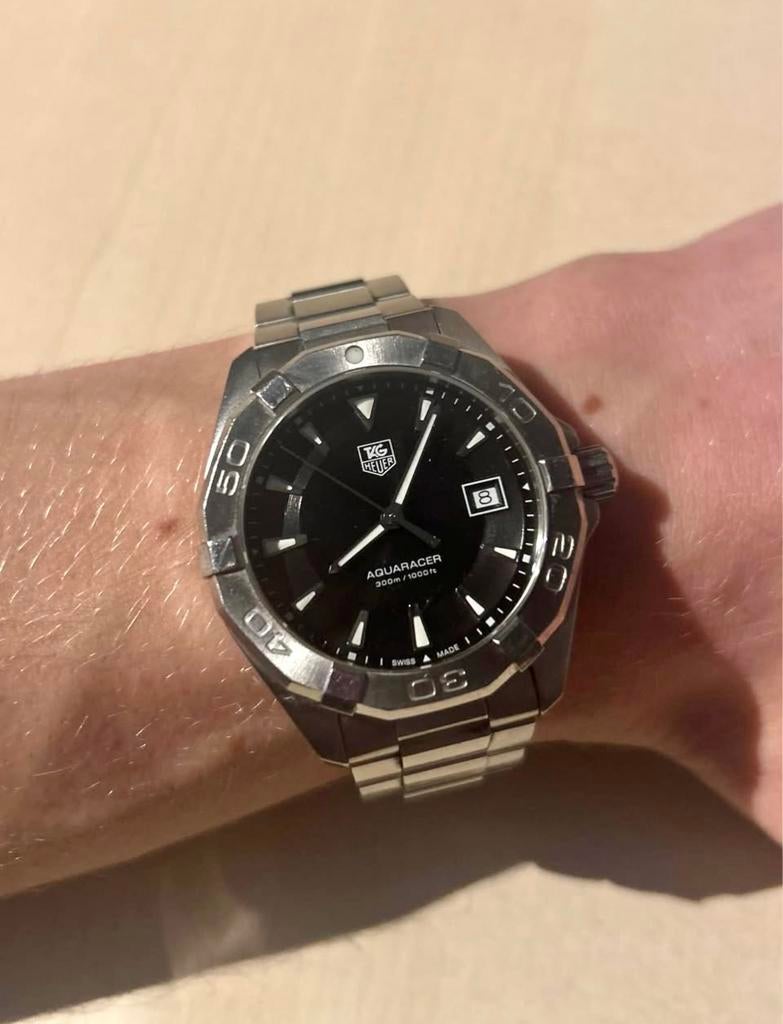 TAG HEUER Aqueracer 300M, Ophalen of Verzenden, Staal, Polshorloge