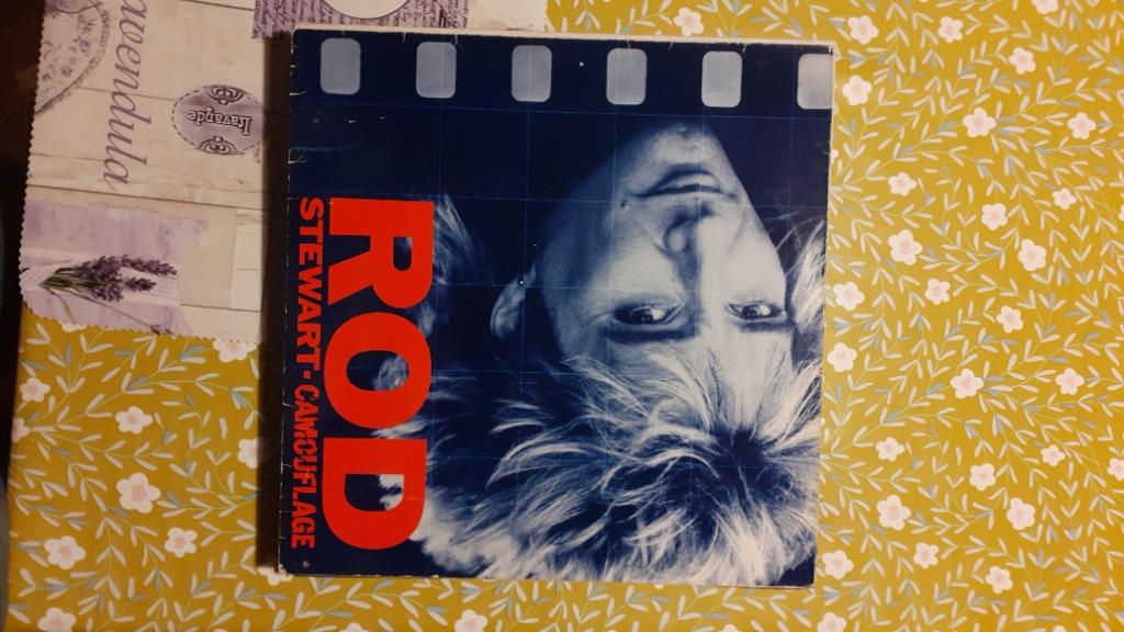 LP Rod Stewart - Camouflage, Cd's en Dvd's, Ophalen of Verzenden, Gebruikt, 12 inch