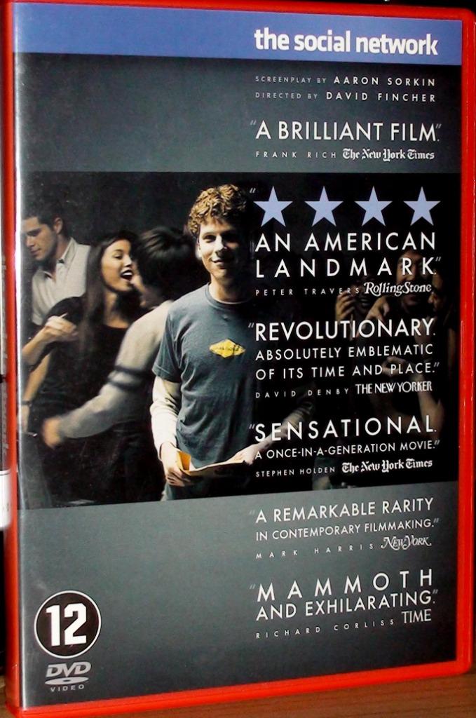 dvd the social network, Ophalen of Verzenden, Waargebeurd drama