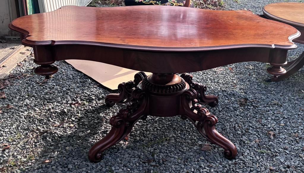 Antieke tafel, Ophalen of Verzenden