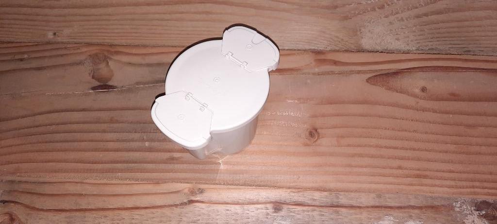 Sucrier Tupperware rétro, Enlèvement ou Envoi, Comme neuf, Crème, Autres types